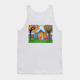 Colorful Houses 1 Tank Top